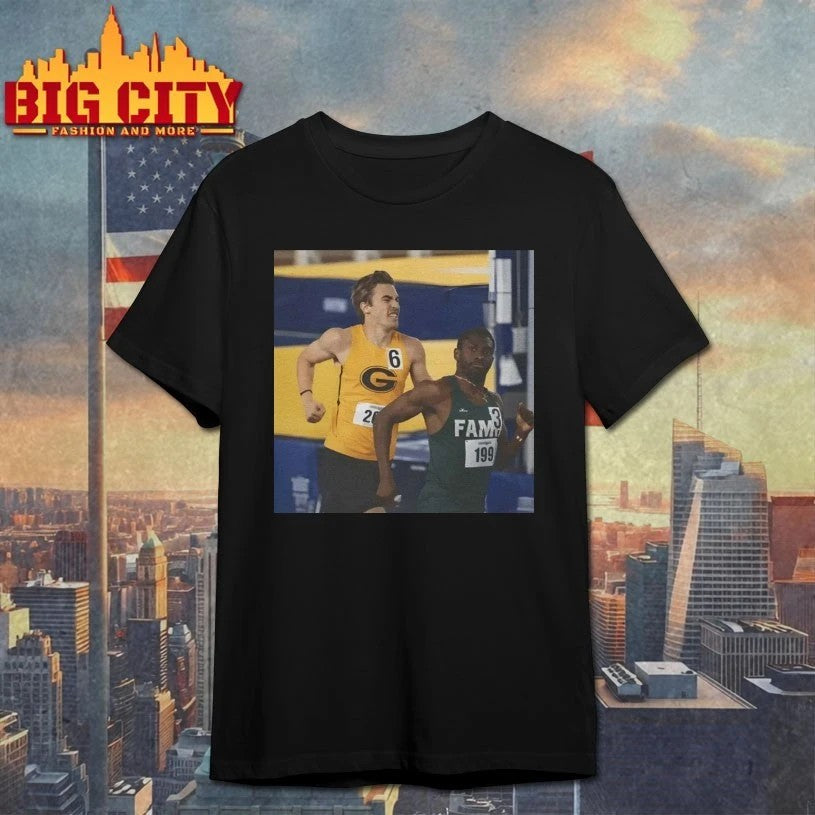 The 10-Second Head Start HBCU Rivalry Energy Meets - Adult & Kids T-Shirts, Sweatshirts & Hoodies apparel design preview 1