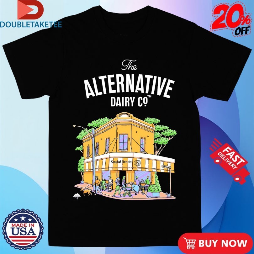 The Alternative Dairy Co Soy Burbs Café - Adult & Kids T-Shirts, Sweatshirts & Hoodies apparel design preview 1
