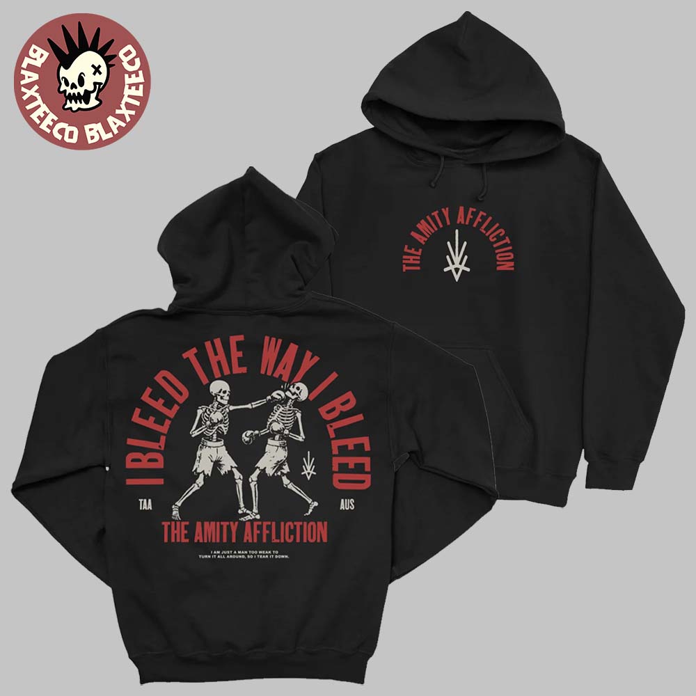 The Amity Affliction House Of Cards Album Merch I - Adult & Kids T-Shirts, Sweatshirts & Hoodies apparel design preview 1