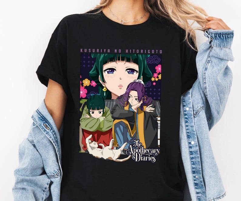 Apothecary Diaries MaoMao Jinshi Anime Kawaii - Adult & Kids T-Shirts, Sweatshirts & Hoodies apparel design preview 1