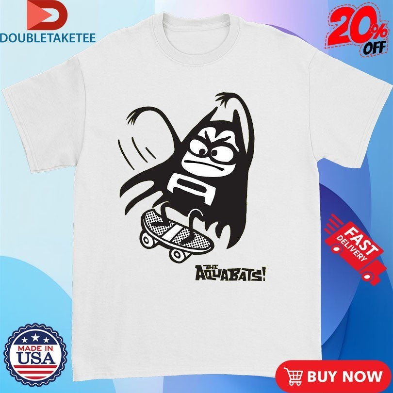The Aquabats! Lil Bat Skateboard - Adult & Kids T-Shirts, Sweatshirts & Hoodies apparel design preview 1