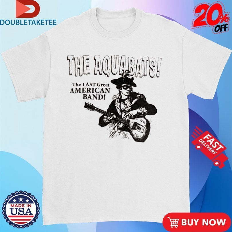 The Aquabats Last Great American Band Guitar - Adult & Kids T-Shirts, Sweatshirts & Hoodies apparel design preview 1