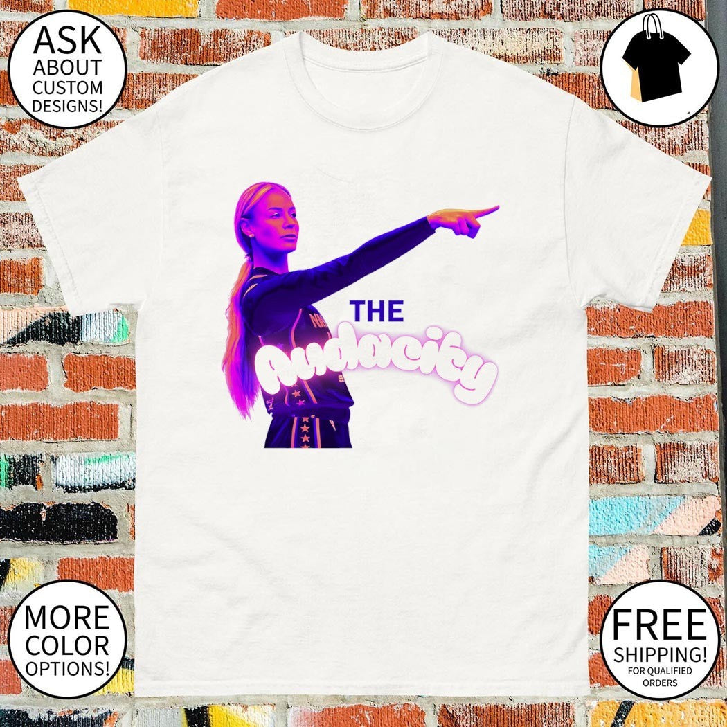 The Audacity Sophie Cunningham finger point Indiana - Adult & Kids T-Shirts, Sweatshirts & Hoodies apparel design preview 1