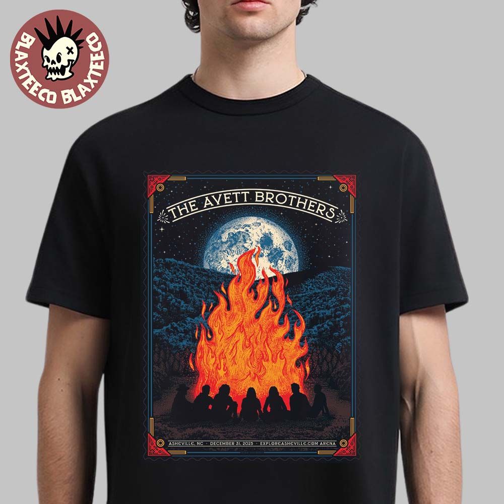 The Avett Brothers Asheville North Carolina 2025 - Adult & Kids T-Shirts, Sweatshirts & Hoodies apparel design preview 1