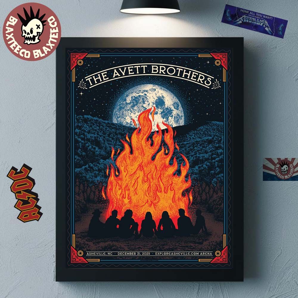 The Avett Brothers Asheville North Carolina 2025 - Adult & Kids T-Shirts, Sweatshirts & Hoodies apparel design preview 1
