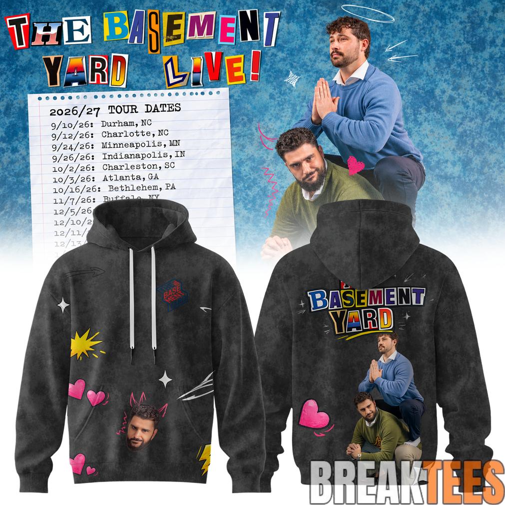 The Basement Yard Live 2026 - Adult & Kids T-Shirts, Sweatshirts & Hoodies apparel design preview 1
