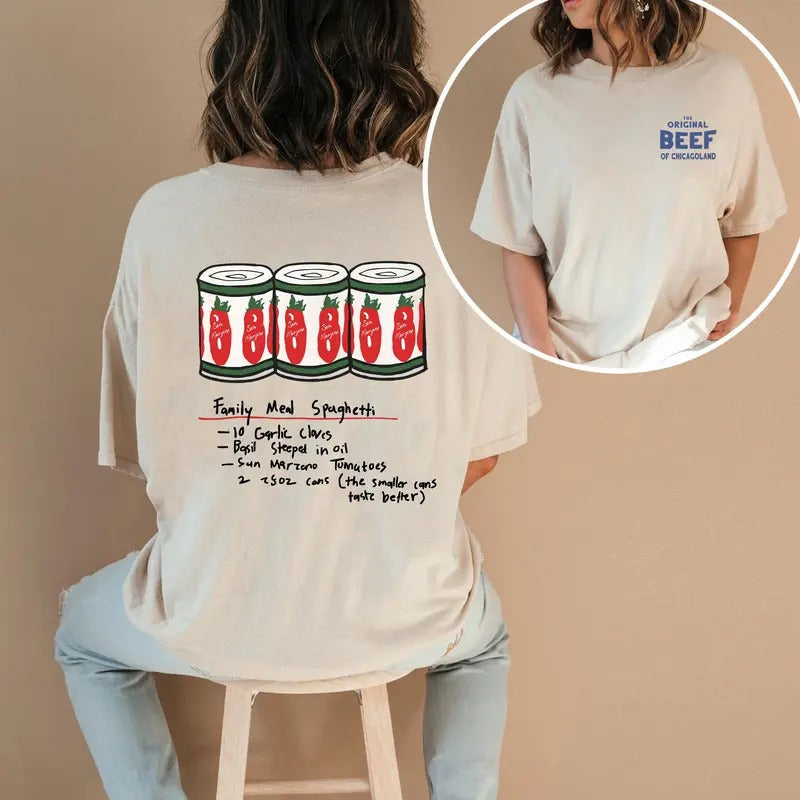 Bear TV Original Beef Chicagoland Family Meal - Adult & Kids T-Shirts, Sweatshirts & Hoodies apparel design preview 1