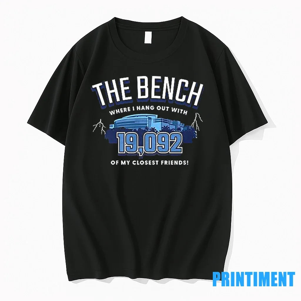 The Bench Where I Hang Out With Of My Closest Friends - Adult & Kids T-Shirts, Sweatshirts & Hoodies apparel design preview 1