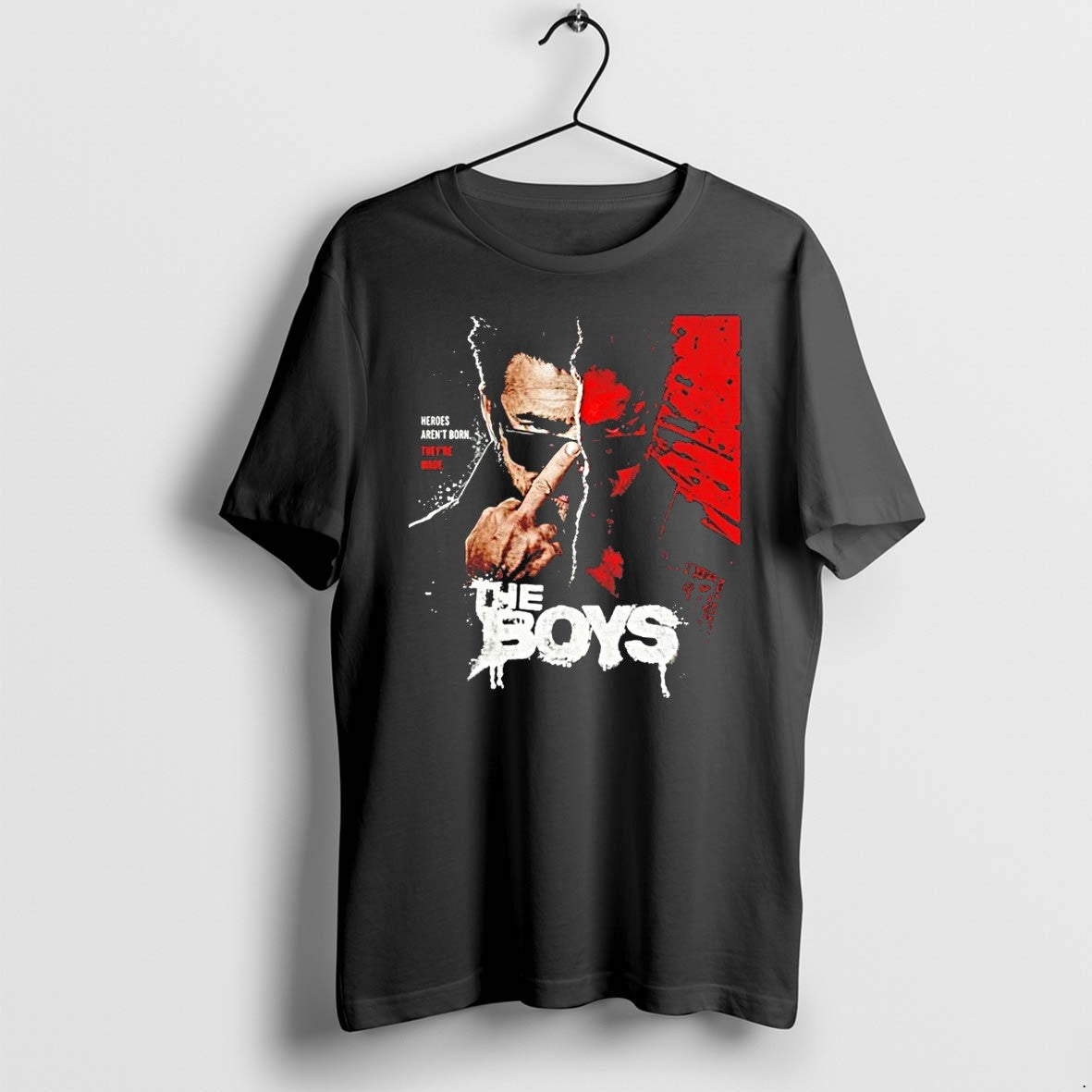 The Boys Heroes Arent Born Theyre Made Sweater Jpg - Adult & Kids T-Shirts, Sweatshirts & Hoodies apparel design preview 1