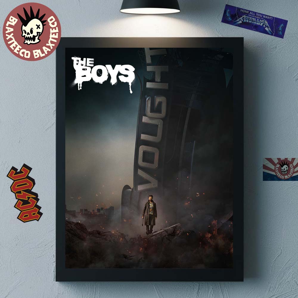 The Boys Season 5 Billy Butcher Destroys Vought - Adult & Kids T-Shirts, Sweatshirts & Hoodies apparel design preview 1