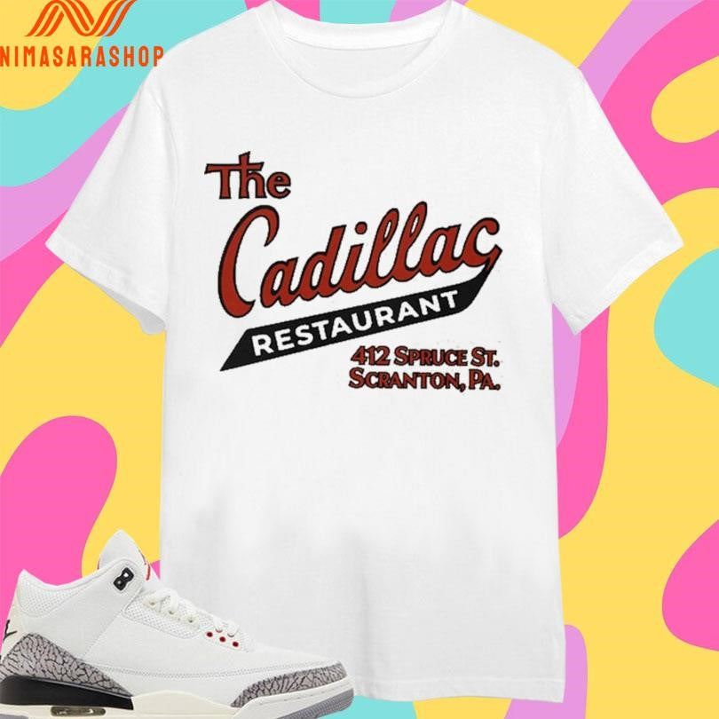 The Cadillac Restaurant 412 Spruce St Scranton Pa - Adult & Kids T-Shirts, Sweatshirts & Hoodies apparel design preview 1