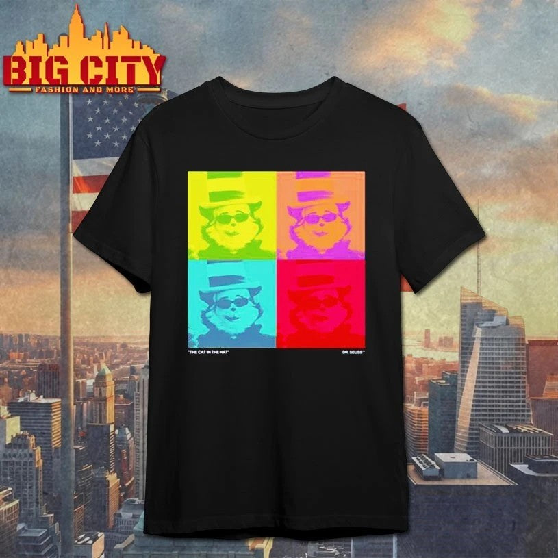 The Cat in Hat Signature Collection Portrait Color - Adult & Kids T-Shirts, Sweatshirts & Hoodies apparel design preview 1