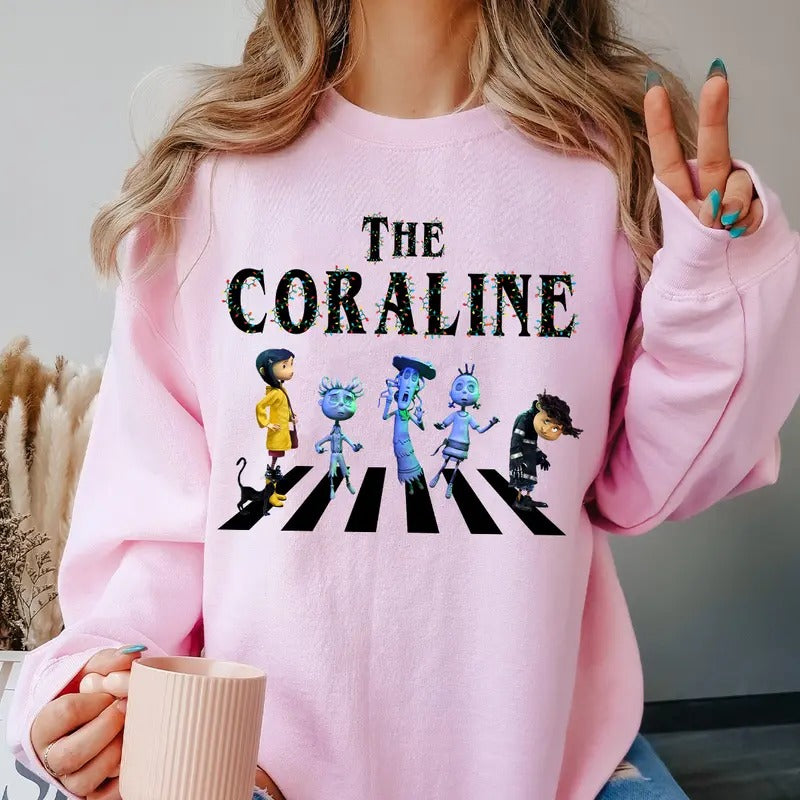 Coraline Softstyle - Adult & Kids T-Shirts, Sweatshirts & Hoodies apparel design preview 1
