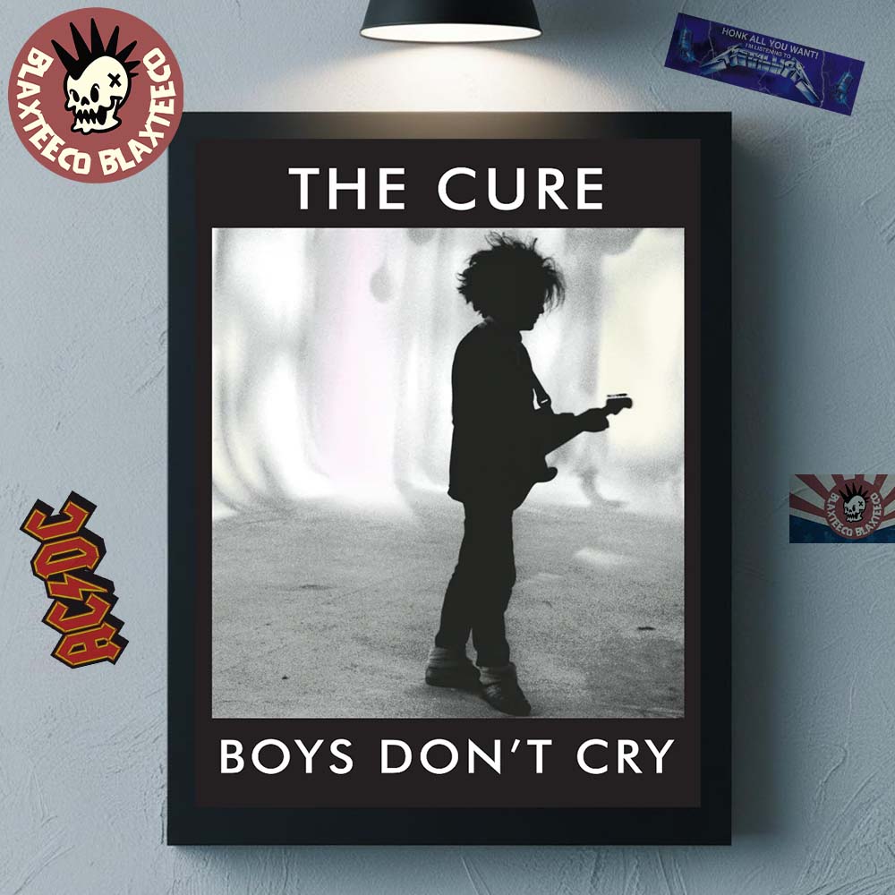 The Cure Boys Don't Cry 86 Mix Merch Poster Canvas - Adult & Kids T-Shirts, Sweatshirts & Hoodies apparel design preview 1