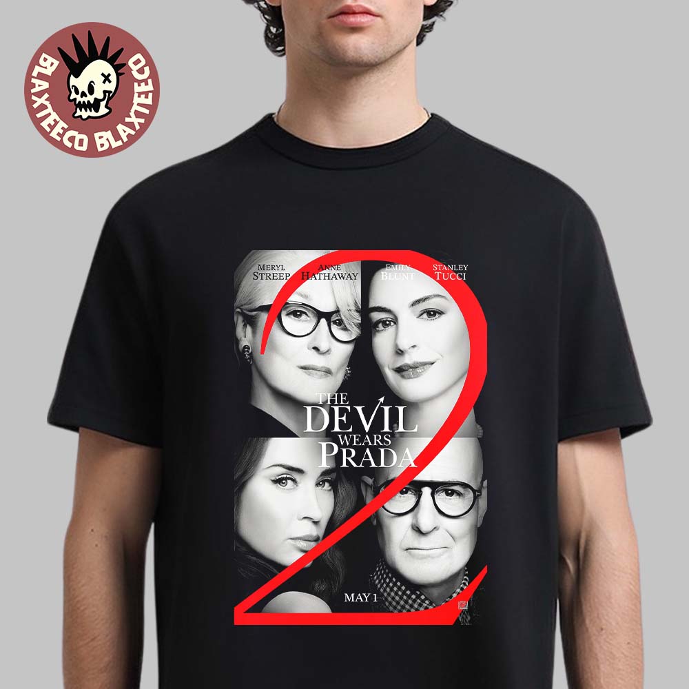 The Devil Wears Prada 2 New Poster In Theaters On May - Adult & Kids T-Shirts, Sweatshirts & Hoodies apparel design preview 1