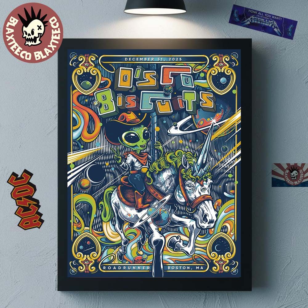 The Disco Biscuits Boston Massachusetts 2025 Night 2 - Adult & Kids T-Shirts, Sweatshirts & Hoodies apparel design preview 1