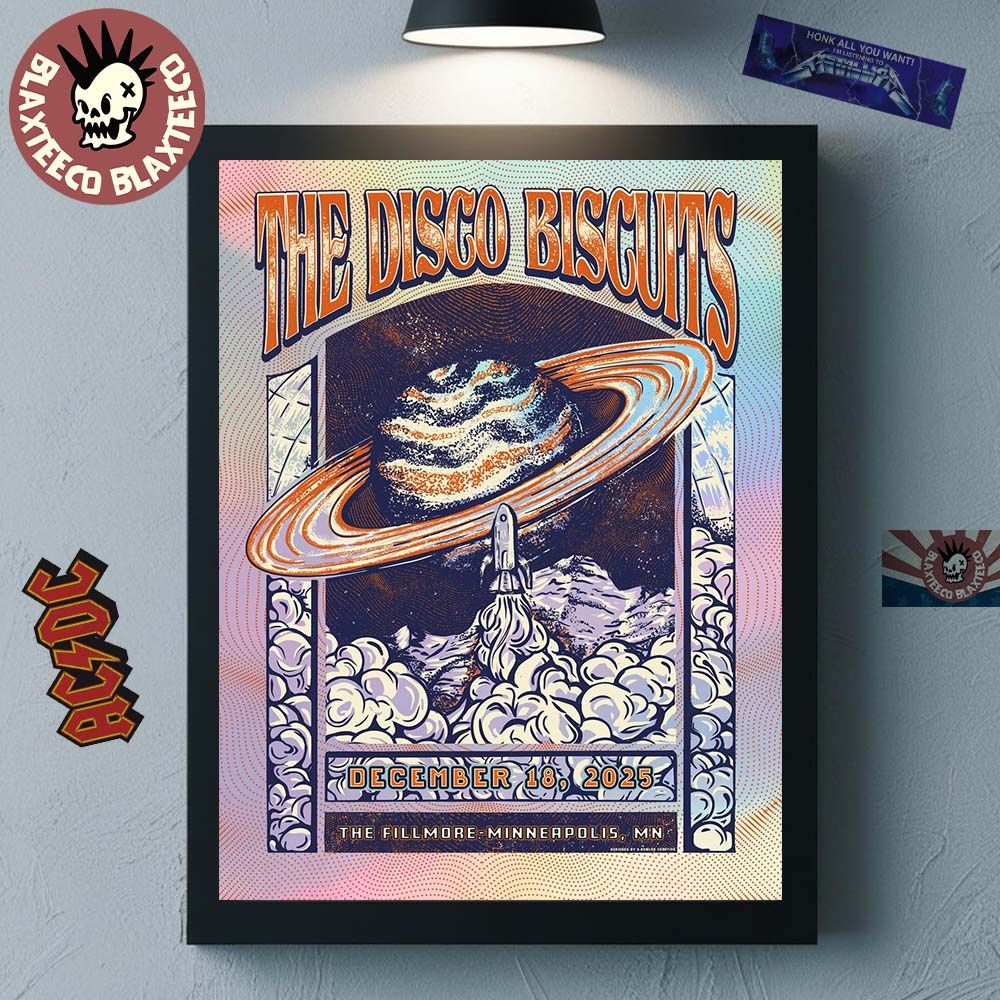 The Disco Biscuits Minneapolis Minnesota 2025 Event - Adult & Kids T-Shirts, Sweatshirts & Hoodies apparel design preview 1
