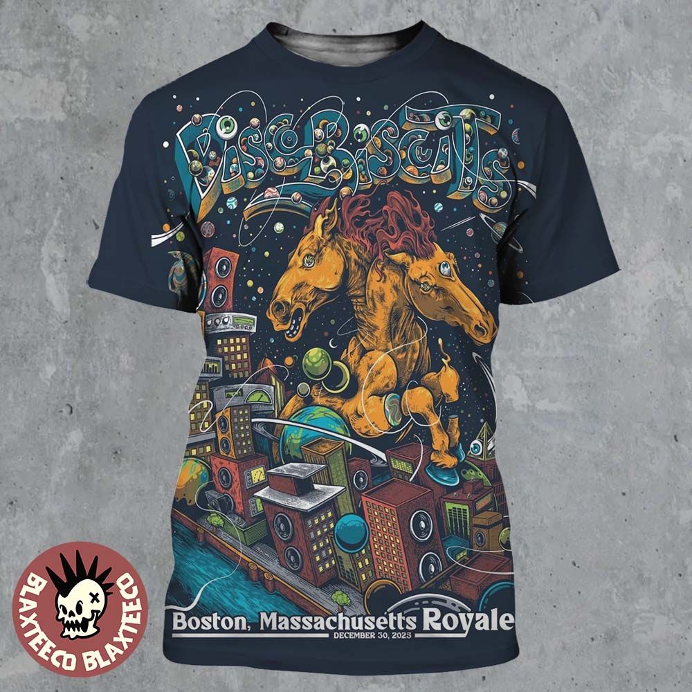 The Disco Biscuits Tonight Poster For Boston - Adult & Kids T-Shirts, Sweatshirts & Hoodies apparel design preview 1