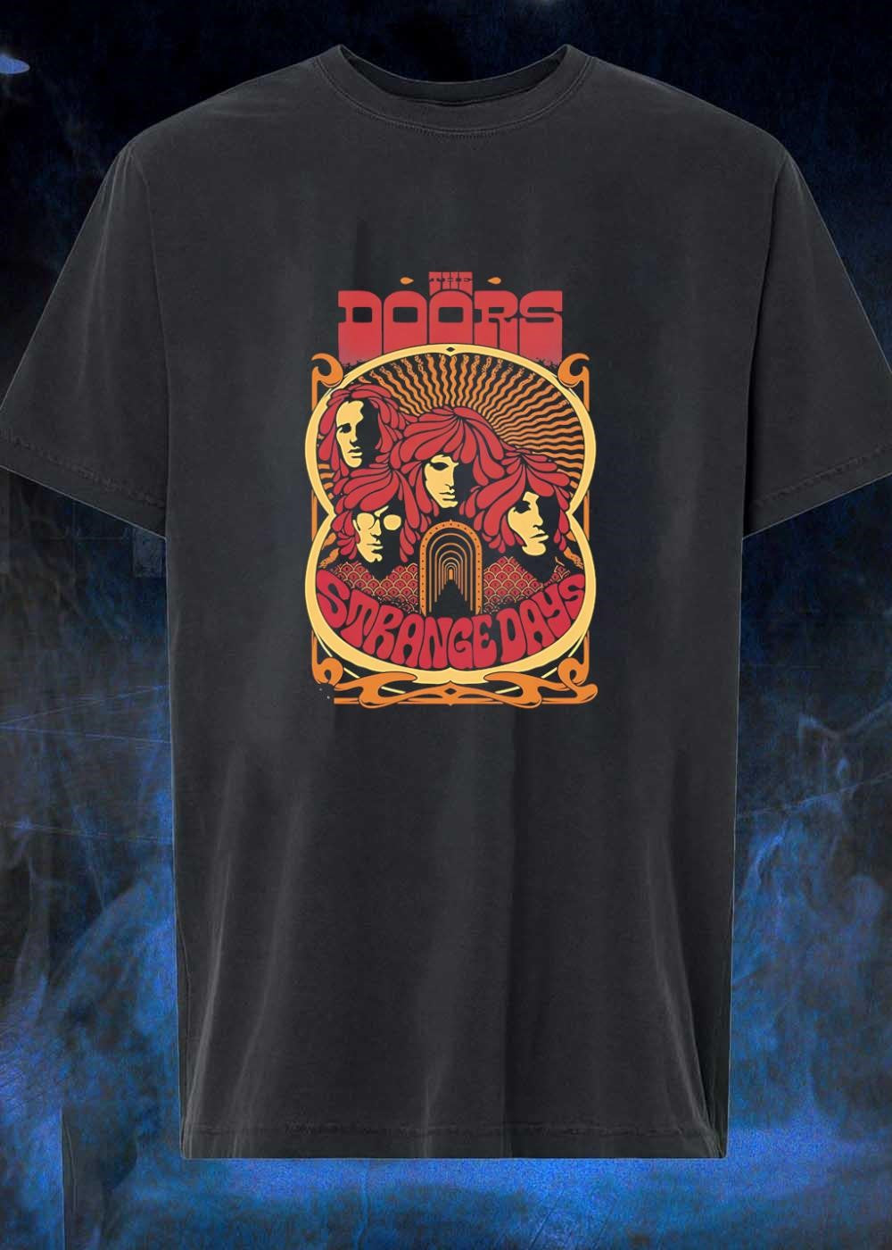 The Doors Strange Days Psychedelic Band - Adult & Kids T-Shirts, Sweatshirts & Hoodies apparel design preview 1