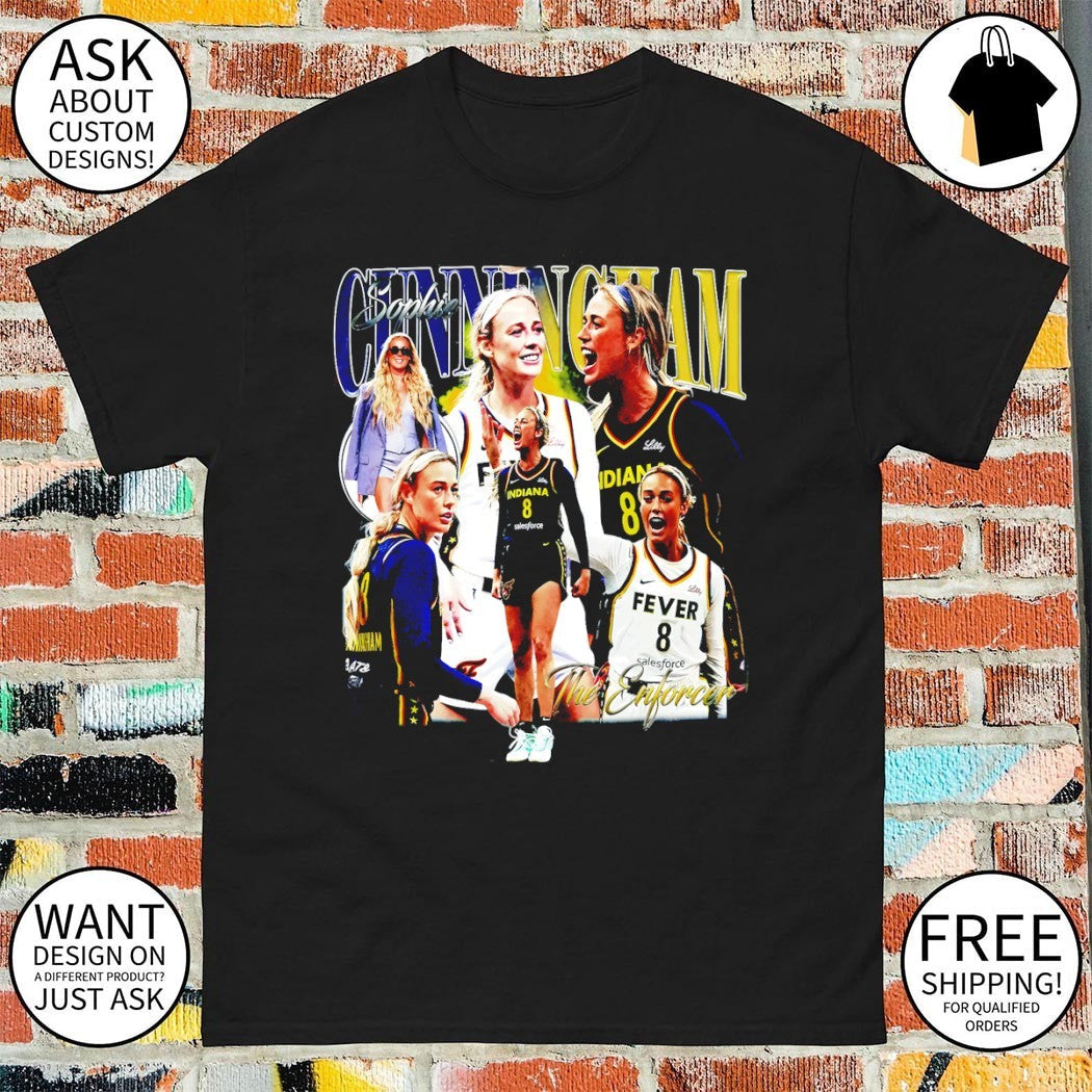 The Enforcer Sophie Cunningham Point God Indiana - Adult & Kids T-Shirts, Sweatshirts & Hoodies apparel design preview 1