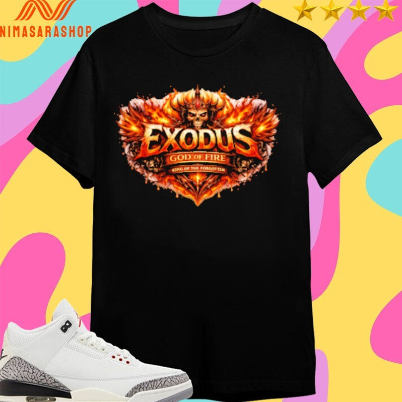 The Exodus God Of Fire Icarus Alexander - Adult & Kids T-Shirts, Sweatshirts & Hoodies apparel design preview 1
