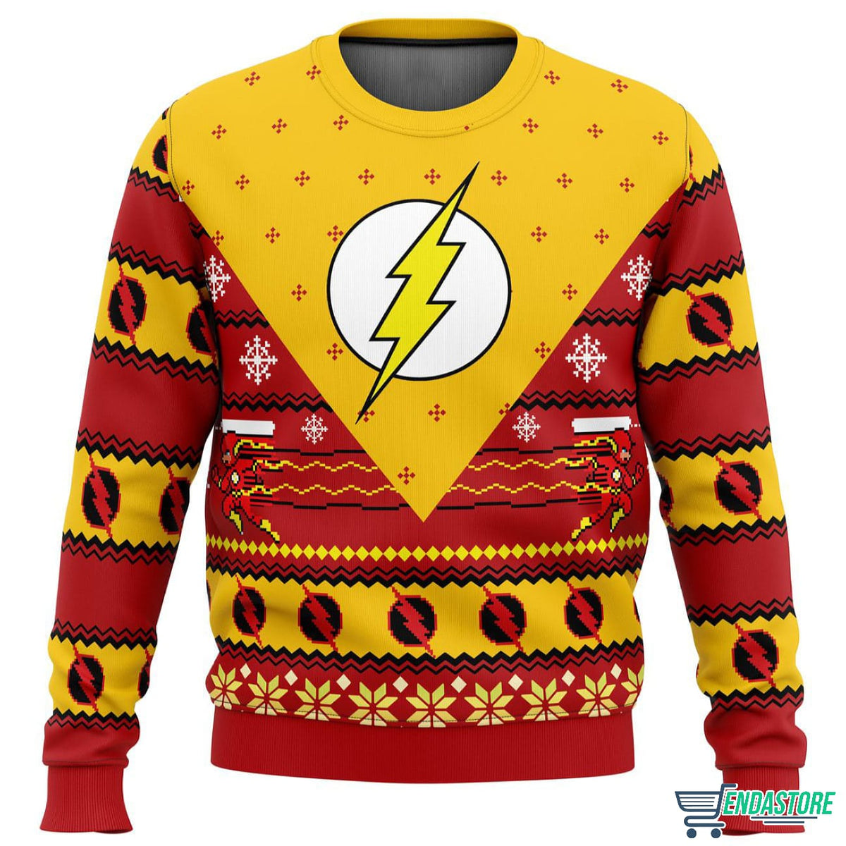 The Flash 3D Ugly Christmas Sweater - Holiday Gift product image