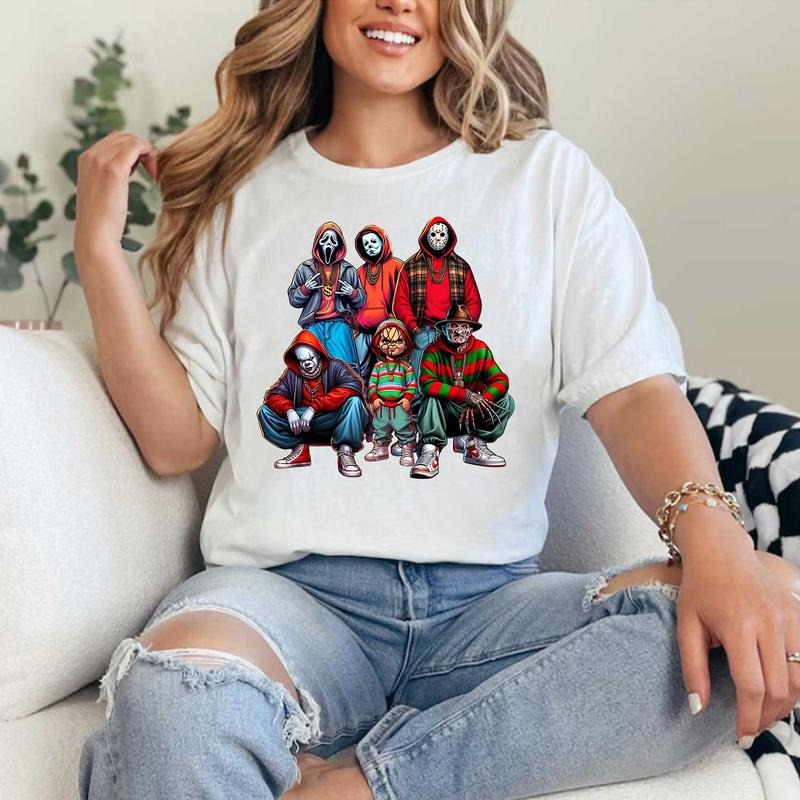 Gang Halloween Horror Spooky - Adult & Kids T-Shirts, Sweatshirts & Hoodies apparel design preview 1