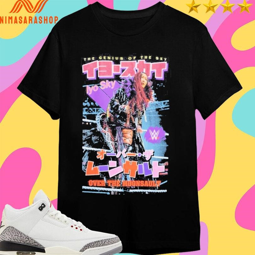 The Genius Of Sky Iyo Over Moonsault - Adult & Kids T-Shirts, Sweatshirts & Hoodies apparel design preview 1
