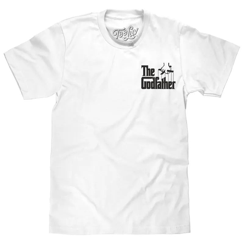 Godfather Front Back Print White - Adult & Kids T-Shirts, Sweatshirts & Hoodies apparel design preview 1
