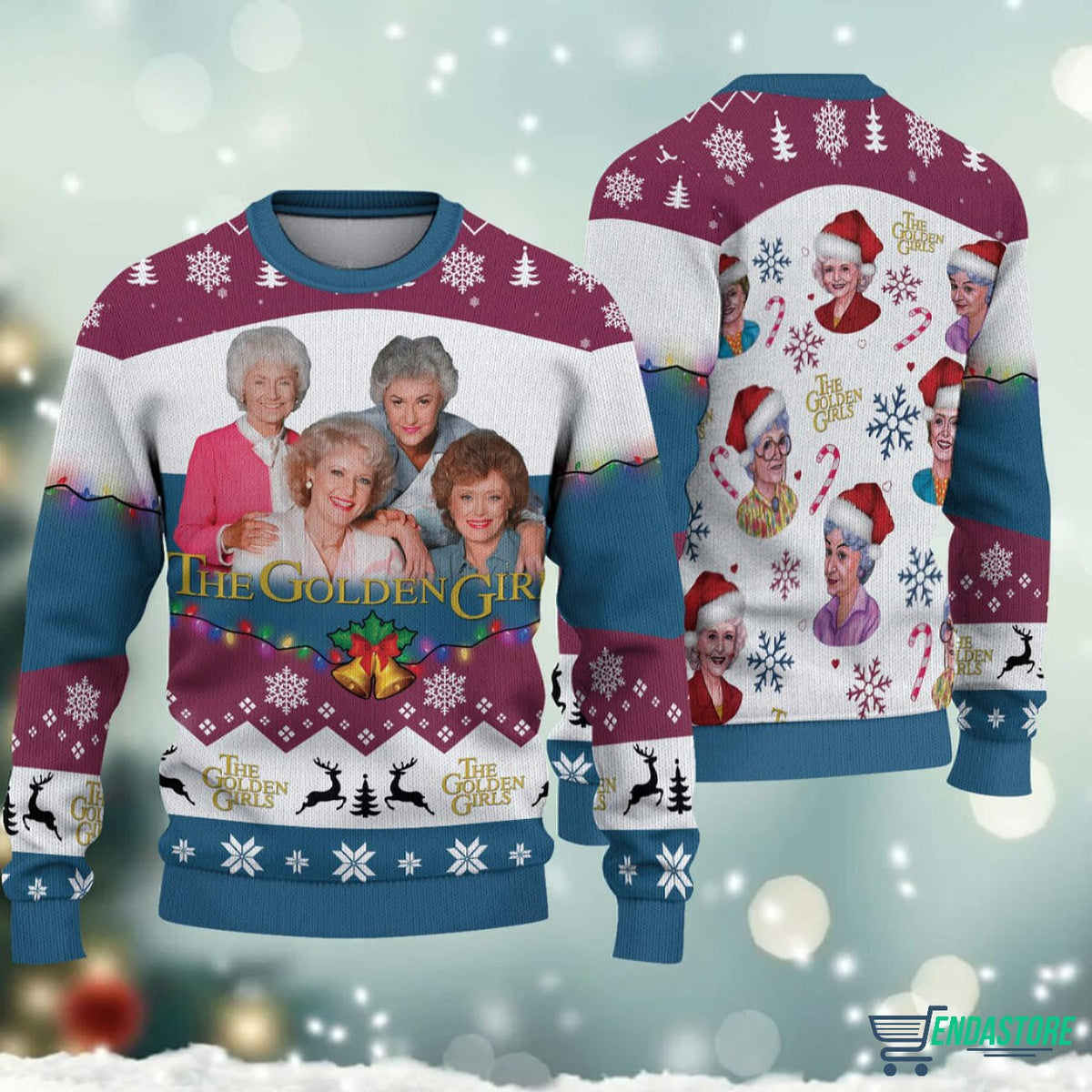 Elvis Presley The King 3D Ugly Christmas Sweater - Holiday Gift product image 2