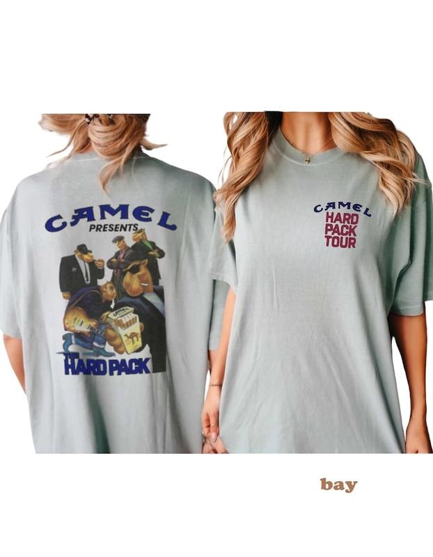 Hard Pack Dyed Camel Joe Promo Cowboy 2 Sides - Adult & Kids T-Shirts, Sweatshirts & Hoodies apparel design preview 1