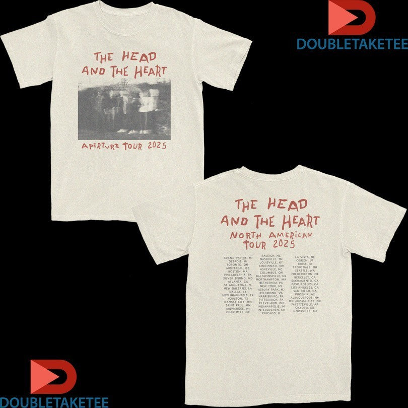 The Head In Heart Aperture Photo Tour 2025 - Adult & Kids T-Shirts, Sweatshirts & Hoodies apparel design preview 1
