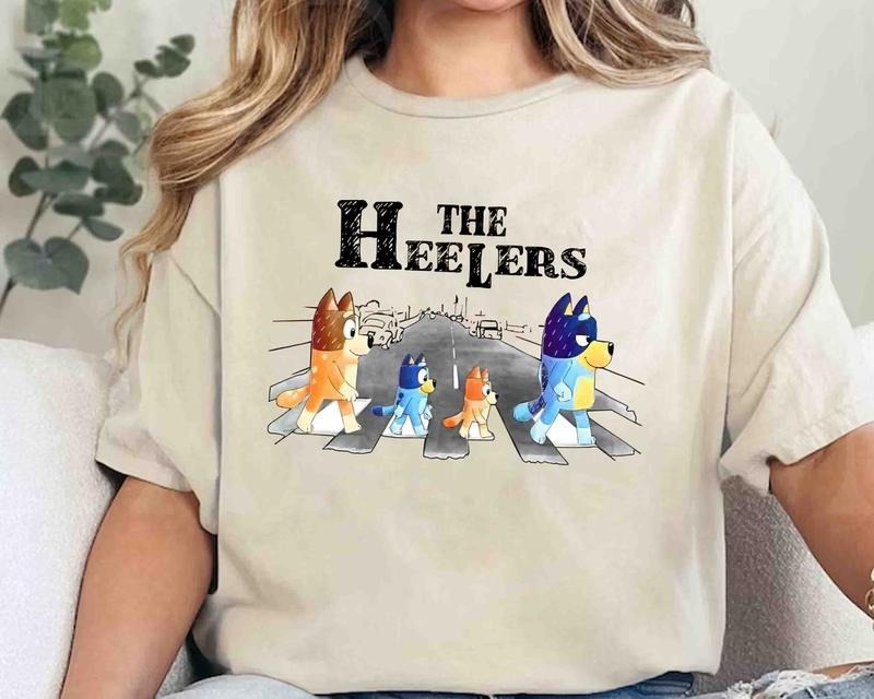 Heelers Bluey Family Matching - Adult & Kids T-Shirts, Sweatshirts & Hoodies apparel design preview 1