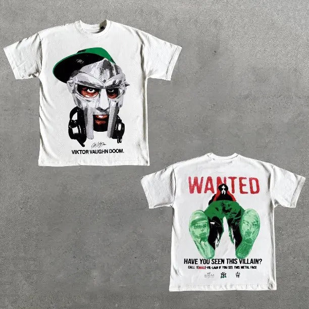Illest Villain Wanted Casual Street Basketball Y2k - Adult & Kids T-Shirts, Sweatshirts & Hoodies apparel design preview 1