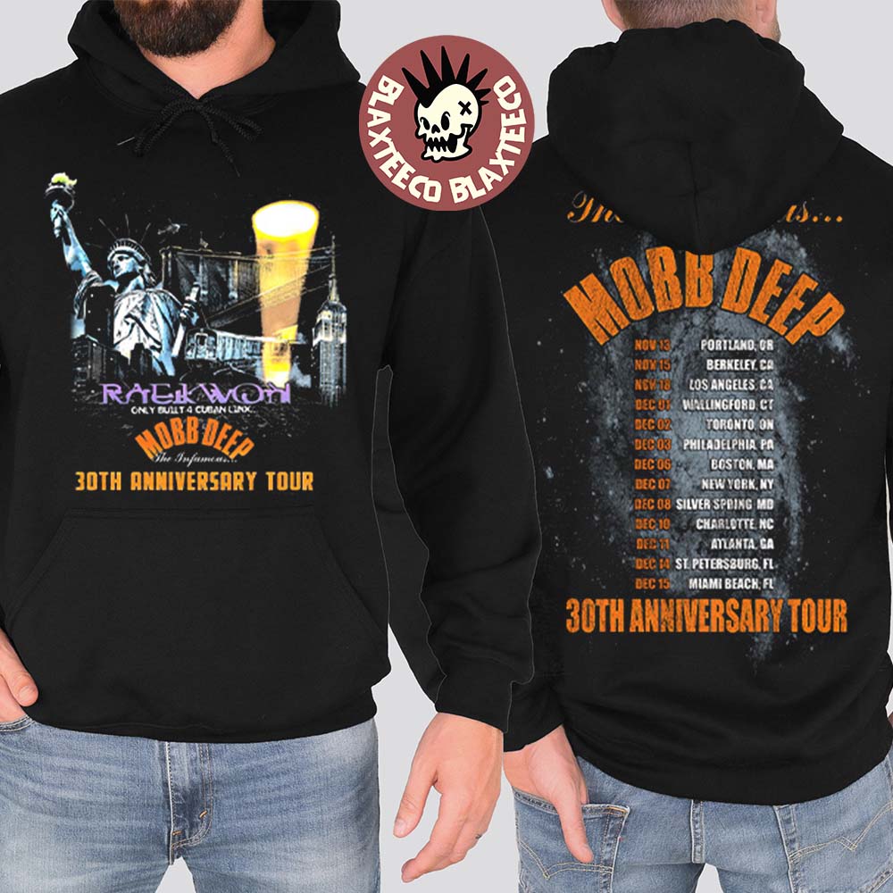 The Infamous Mobb Deep 30th Anniversary North - Adult & Kids T-Shirts, Sweatshirts & Hoodies apparel design preview 1