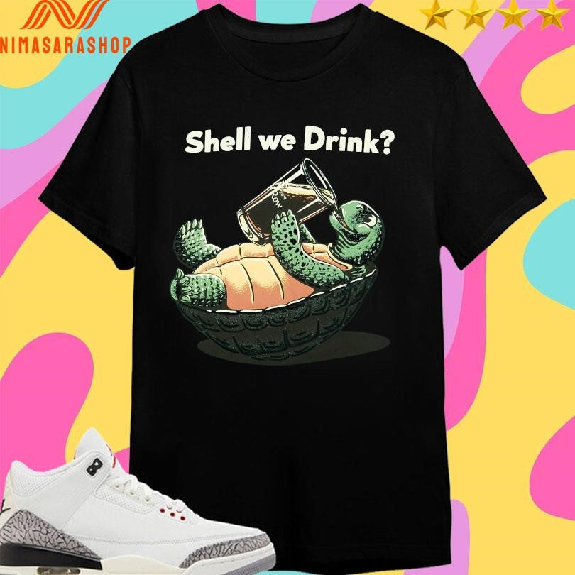 The Irish Party Turtle Shell We Drink - Adult & Kids T-Shirts, Sweatshirts & Hoodies apparel design preview 1