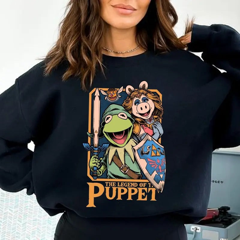 Legend Muppet Muppets Vintage - Adult & Kids T-Shirts, Sweatshirts & Hoodies apparel design preview 1