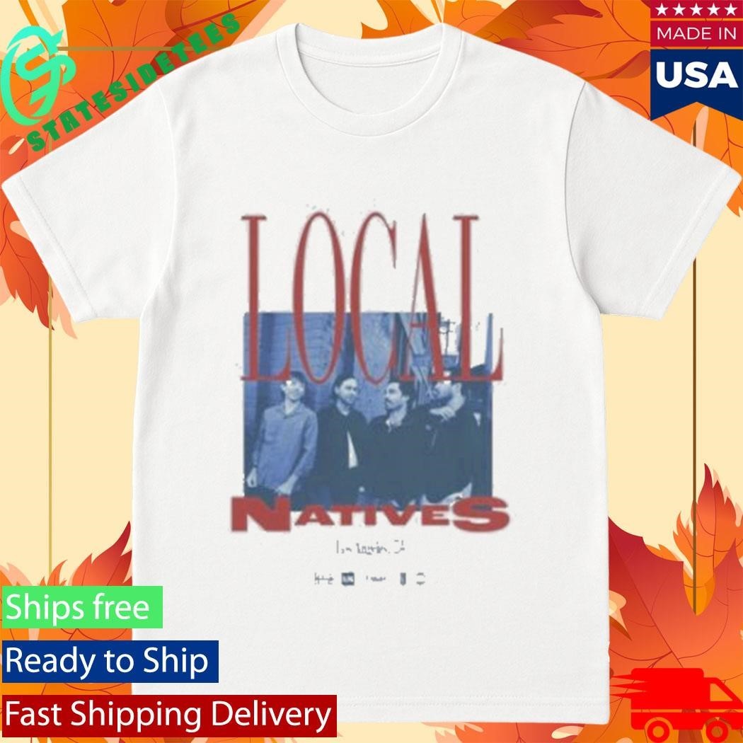The Local Natives White Photo - Adult & Kids T-Shirts, Sweatshirts & Hoodies apparel design preview 1
