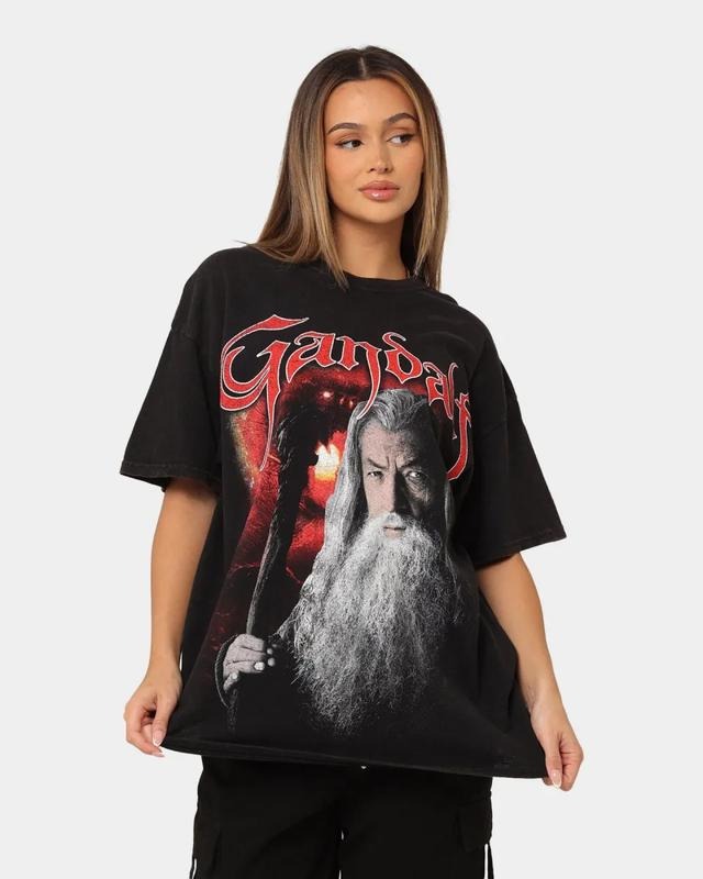 Lord Rings LOTR Gandalf White Vs Balrog Vintage - Adult & Kids T-Shirts, Sweatshirts & Hoodies apparel design preview 1