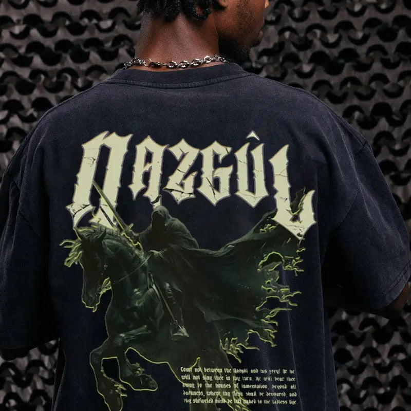 Lord Rings Nazgul Vintage Trending Movie Menswear - Adult & Kids T-Shirts, Sweatshirts & Hoodies apparel design preview 1