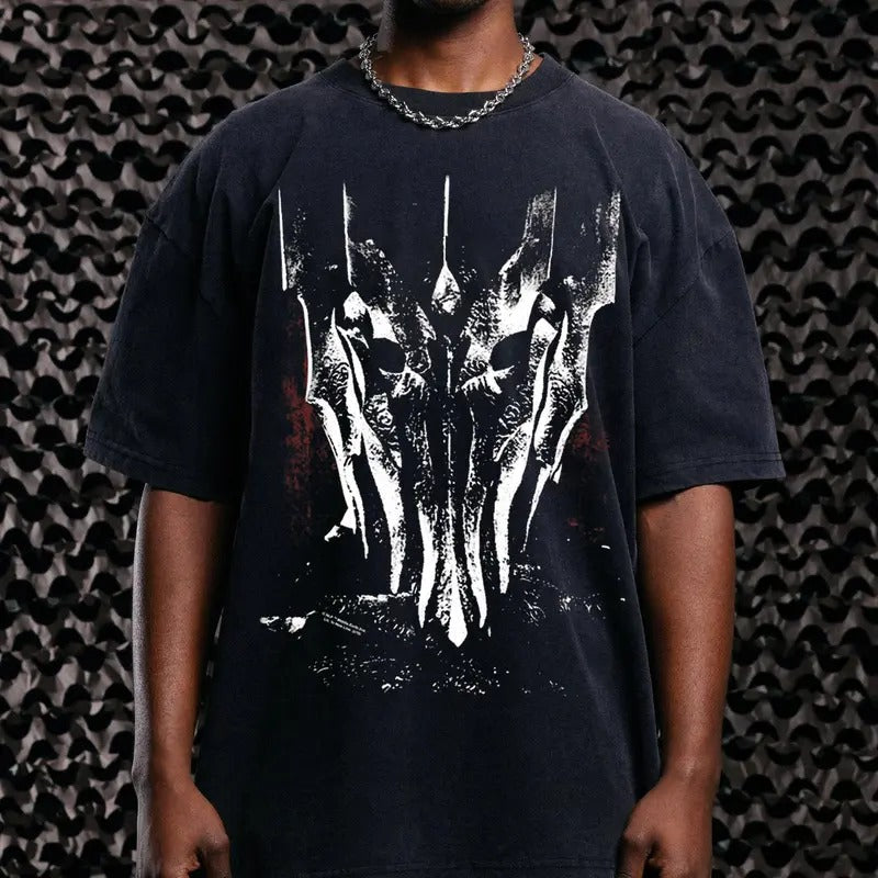 Lord Rings Sauron Vintage Trending Movie Menswear - Adult & Kids T-Shirts, Sweatshirts & Hoodies apparel design preview 1