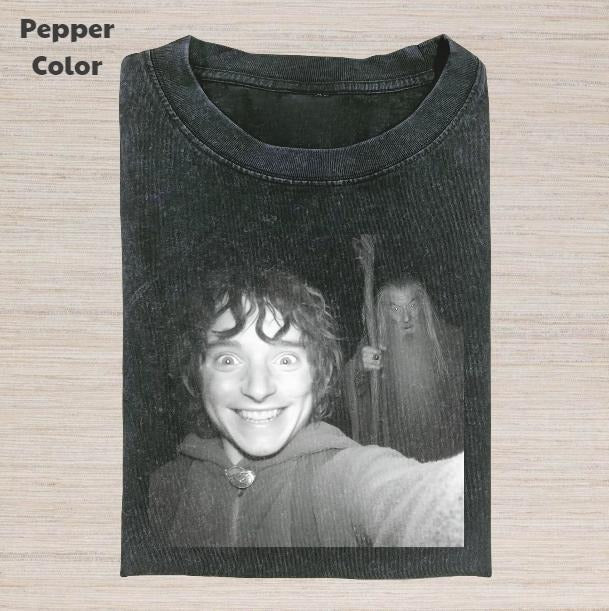 Lord Rings Vintage Gandalf Frodo Movies Meme Cringe - Adult & Kids T-Shirts, Sweatshirts & Hoodies apparel design preview 1