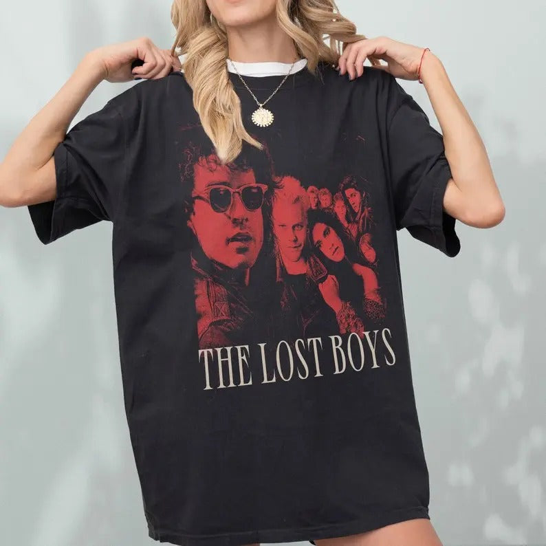 Lost Movie Retro Horror Kiefer Sutherland Jason - Adult & Kids T-Shirts, Sweatshirts & Hoodies apparel design preview 1
