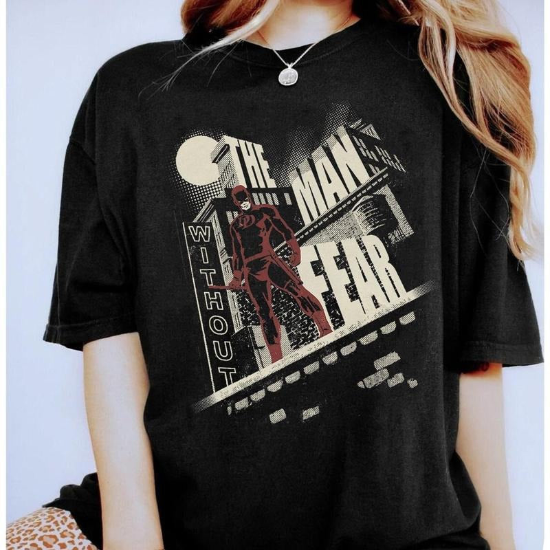 Man Fear Again TV Show Sup3rhero Costume Comic Book - Adult & Kids T-Shirts, Sweatshirts & Hoodies apparel design preview 1