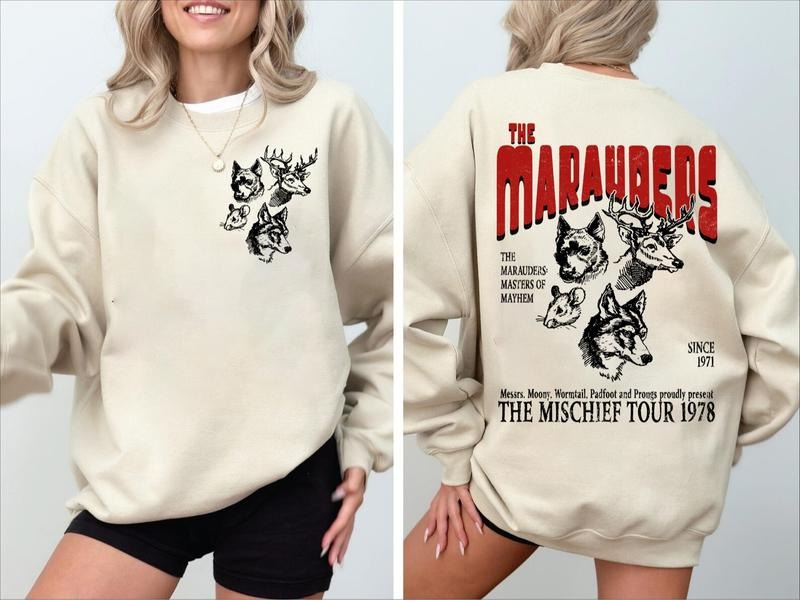 Marauders 70s Wizards World Tour Universal Vacation - Adult & Kids T-Shirts, Sweatshirts & Hoodies apparel design preview 1