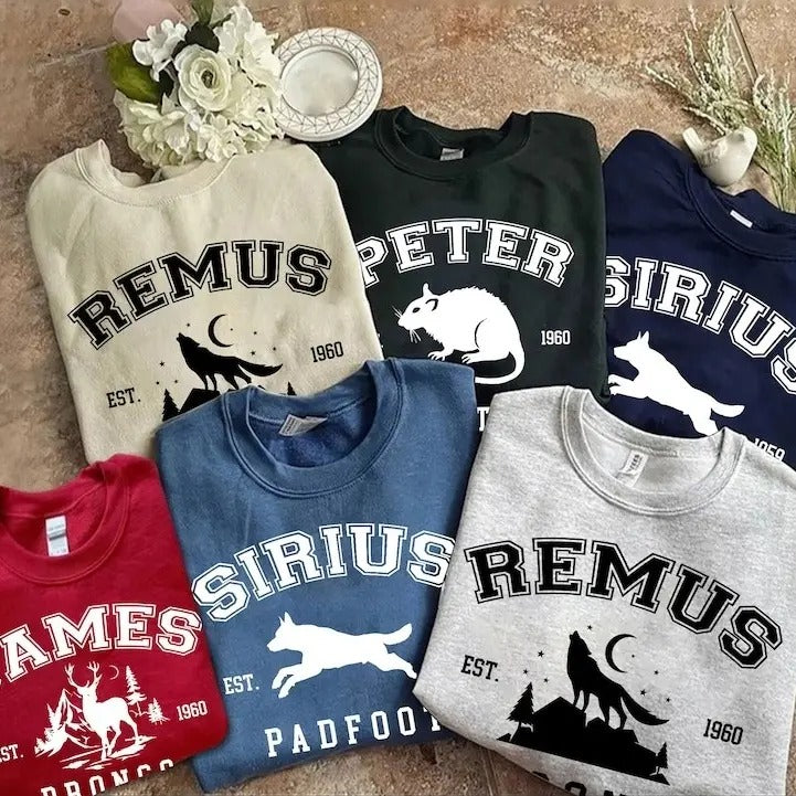 Marauders Moony Wormtail Padfoot Prongs Remus Lupin - Adult & Kids T-Shirts, Sweatshirts & Hoodies apparel design preview 1