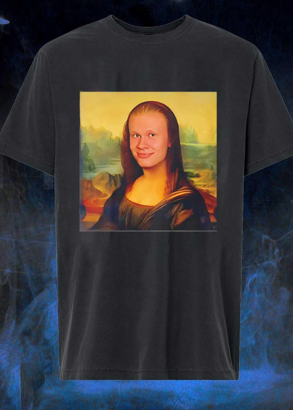 The Mona Haaland Painting Smile Erling - Adult & Kids T-Shirts, Sweatshirts & Hoodies apparel design preview 1