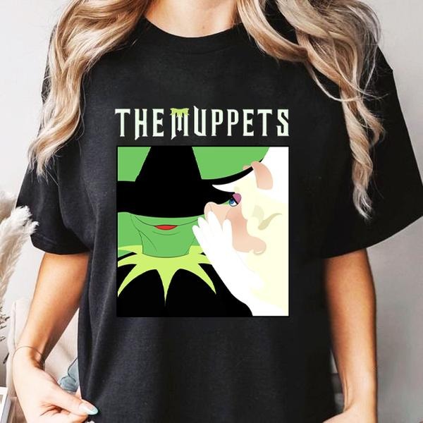Muppets Wicked Kermit Miss Piggy Movies Wickep Movie - Adult & Kids T-Shirts, Sweatshirts & Hoodies apparel design preview 1