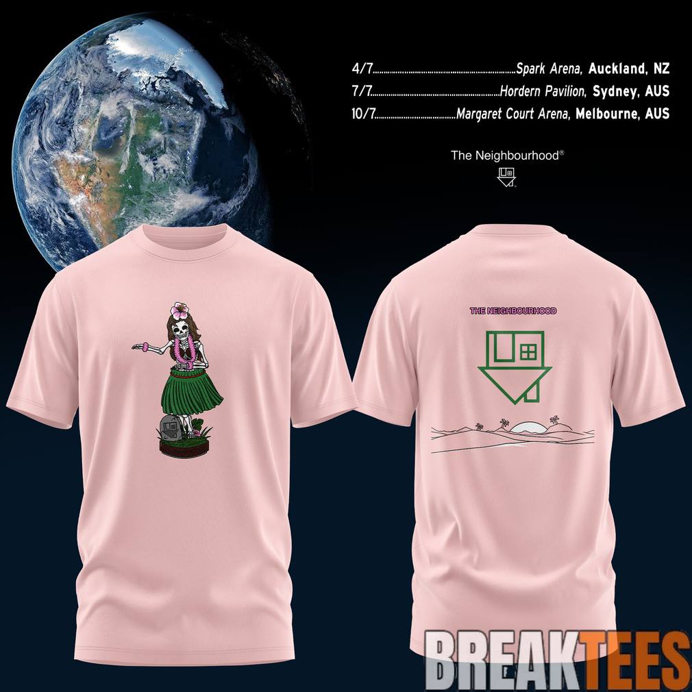 The Neighbourhood AUS NZ 2026 Tour - Adult & Kids T-Shirts, Sweatshirts & Hoodies apparel design preview 1