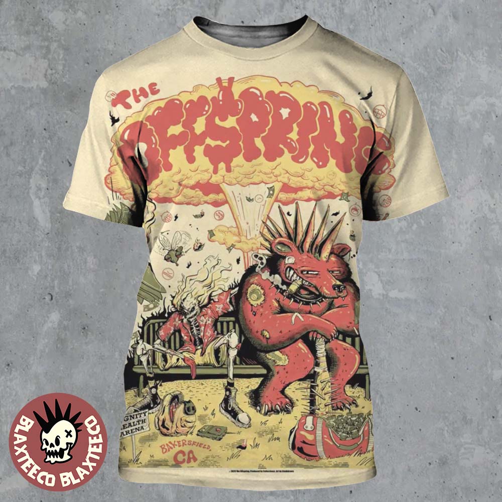 The Offspring Bakersfield California 2026 Venue - Adult & Kids T-Shirts, Sweatshirts & Hoodies apparel design preview 1
